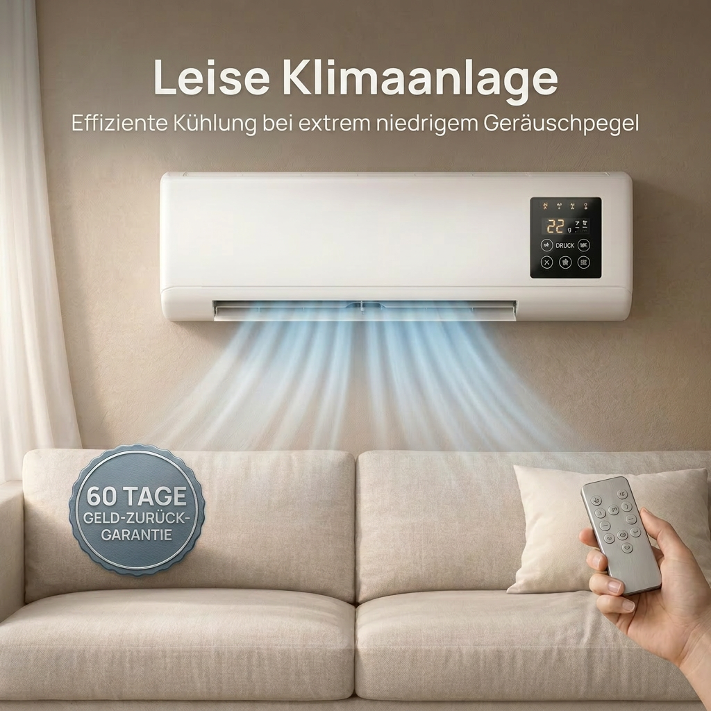 KühlKomfort Pro — Profesionelle Kühlung, leiser Schlaf