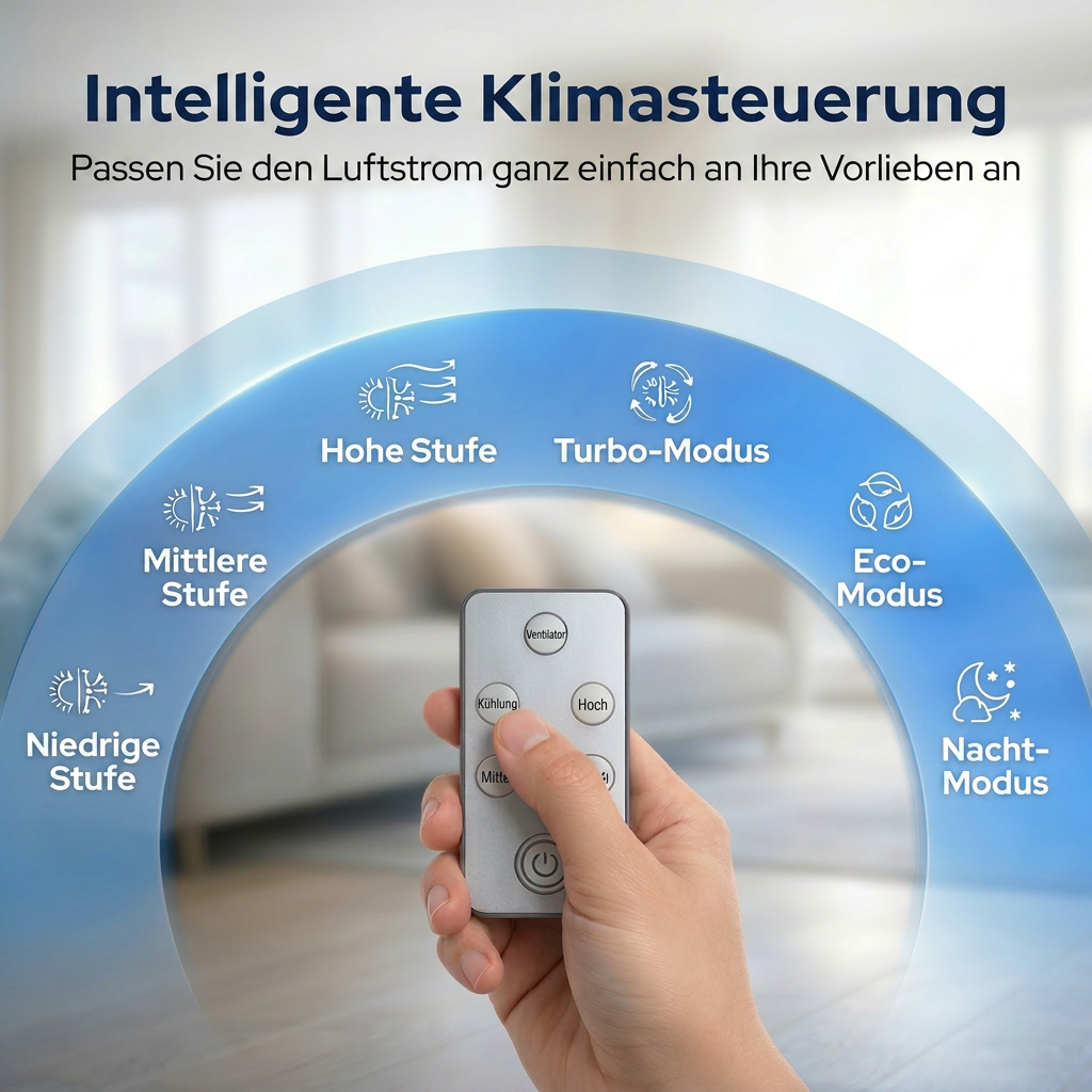 KühlKomfort Pro — Profesionelle Kühlung, leiser Schlaf