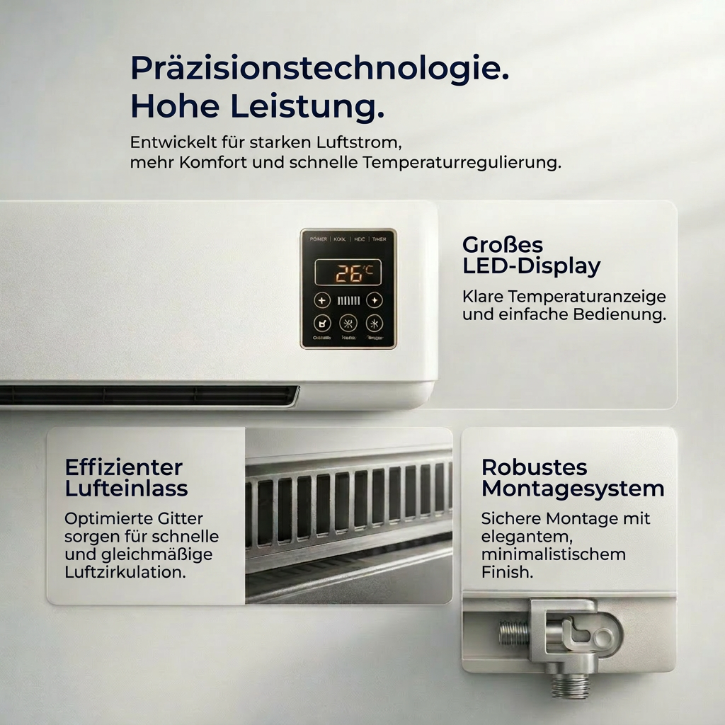 KühlKomfort Pro — Profesionelle Kühlung, leiser Schlaf